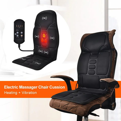 Heating Vibrating Back Massager Pad