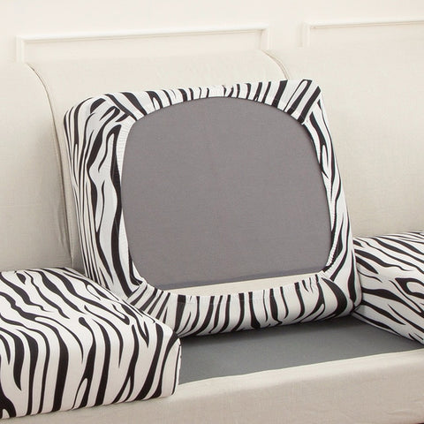Printed Sofa Seat Cushion Cover