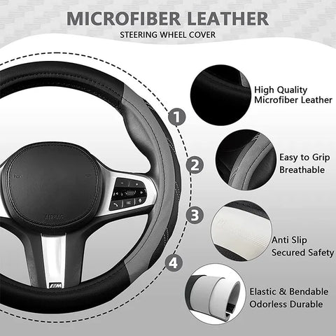 Car Steering Wheel Cover