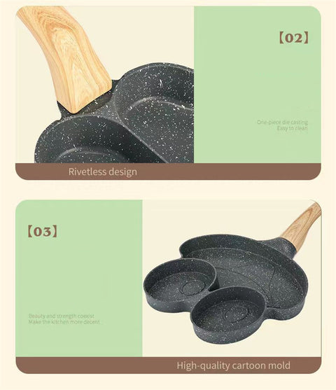Non-Stick Frog-shaped Heart-shaped Pan