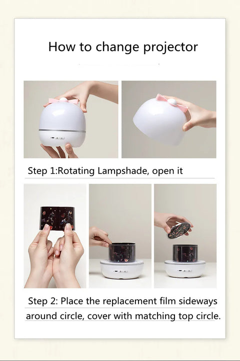 Starry Sky Projector Lamp