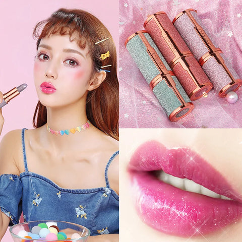 GleamGlitter Matte Lipstick