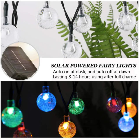 LED Solar String Lights
