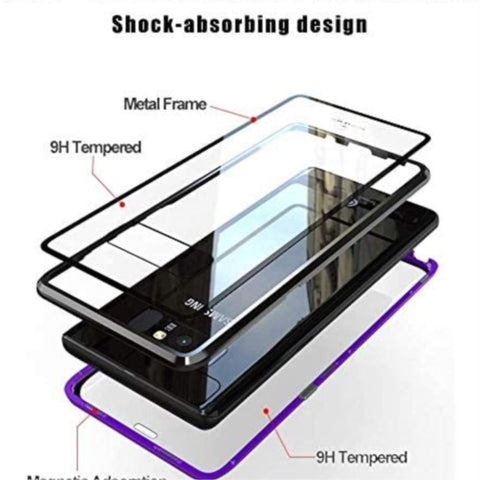 Magnetic Double Sided Phone Case for Samsung