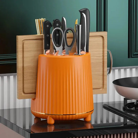 Rotating Knife Cutlery Holder