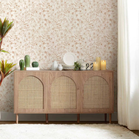 Wild Meadow Botanical Wallpaper