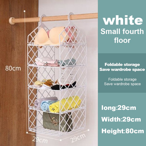 Multilayer Hanging Clothes Shelves