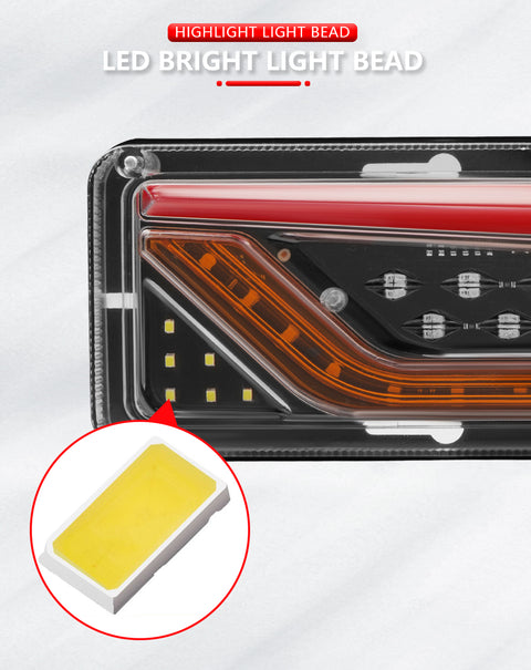 2Pcs Car Tail LED Light