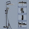 Digital Rainfall Brass Shower