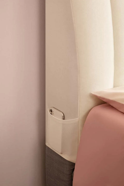 Plush Quilted Bed Headboard Cover