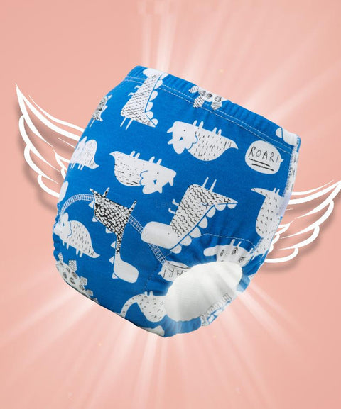 5PCS Reusable Cotton Baby Training Diapers