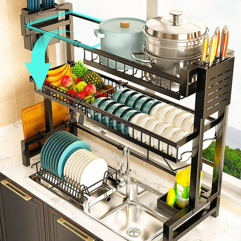 Stainless Steel Sink Dish Rack