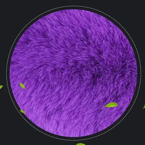 Plush Car Steering Wheel Cover