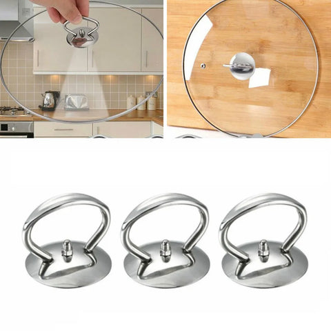 1/3PCS Stainless Steel Lid Knob