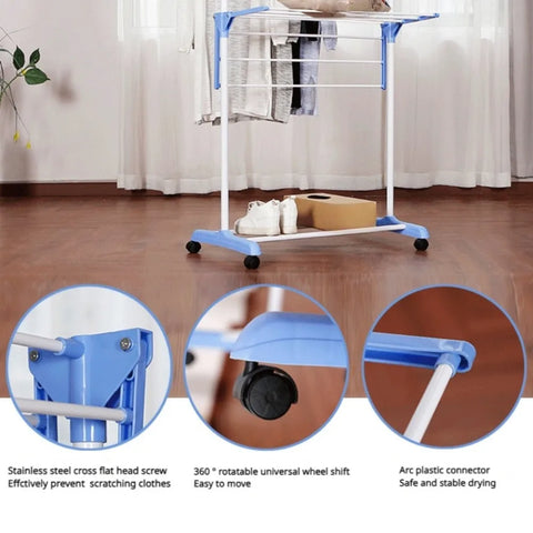 Folding Clothes Dry Rack