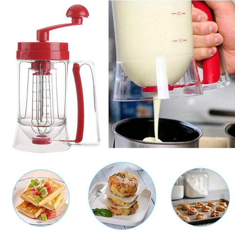 Hand Mixing Batter Dispenser