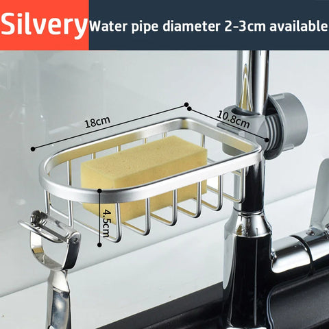 Kitchen Sink Sponge Drain Rack