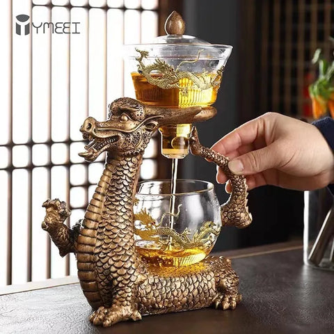 Mystic Dragon TeaCraft: Magnetic Glass Tea Set