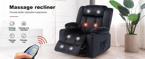 Massage Rocking Recliner Chair