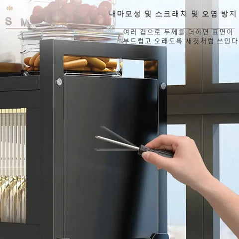 Kitchen Storage Cabinet Rack