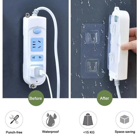 Double-Sided Adhesive Wall Hooks