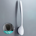 Wall-Mounted Silicone Toilet Brush