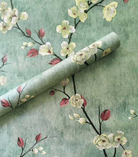 Floral Peel and Stick Wallpapers