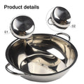 28/30cm Stainless Steel Divided Hot Pot