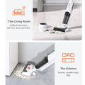 Cordless Wet Dry Self-Cleaning Smart Vacuum Mop Cleaner
