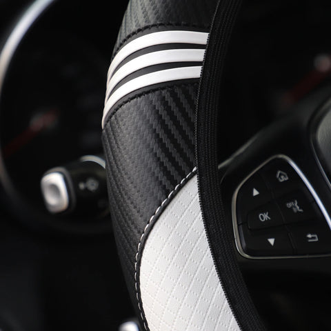 PU Leather Steering Wheel Cover