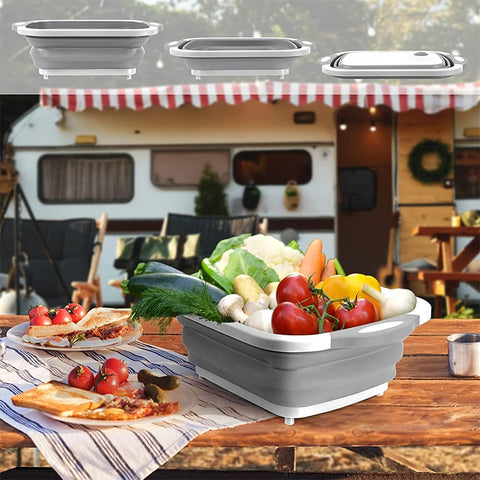 3 in 1 Collapsible Cutting Board