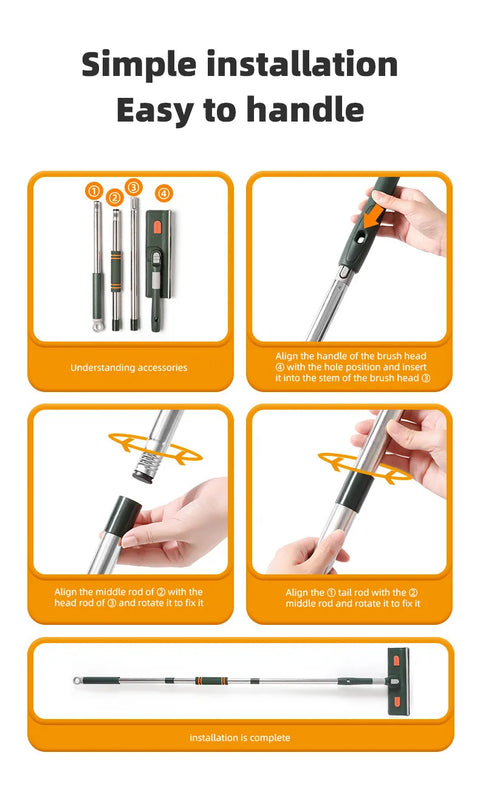 72-226CM Extended Window Cleaning Tool