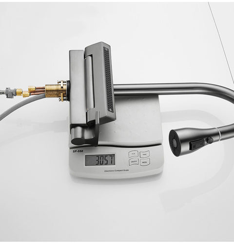 Digital Display Smart Waterfall Faucet
