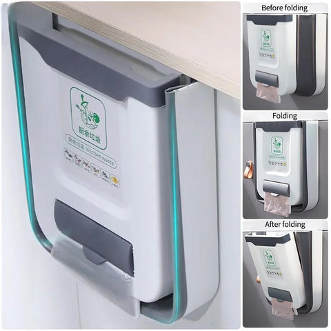Kitchen Folding Trash Can