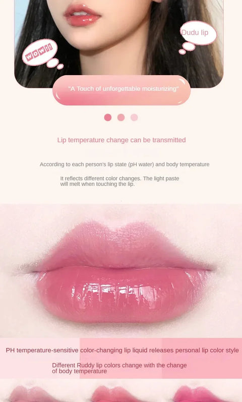 GlitzBloom Crystal Lip Gloss Balm