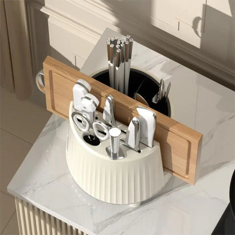 Rotating Knife Cutlery Holder
