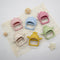 1PC Soft Silicone Baby Hand Teether