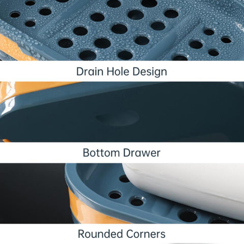 Double Layers Soap Drain Box