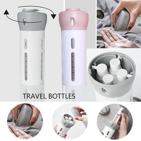 Portable 4 In 1 Bottle Set
