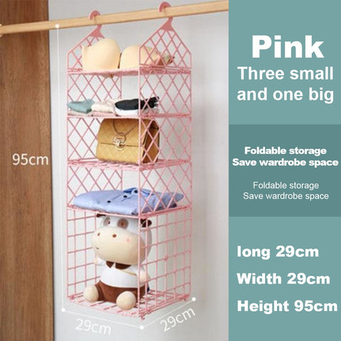 Multilayer Hanging Clothes Shelves