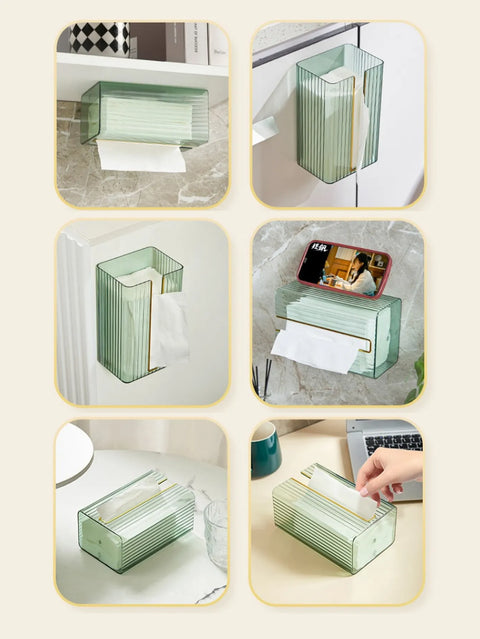 Wall-mounted Tissue Box