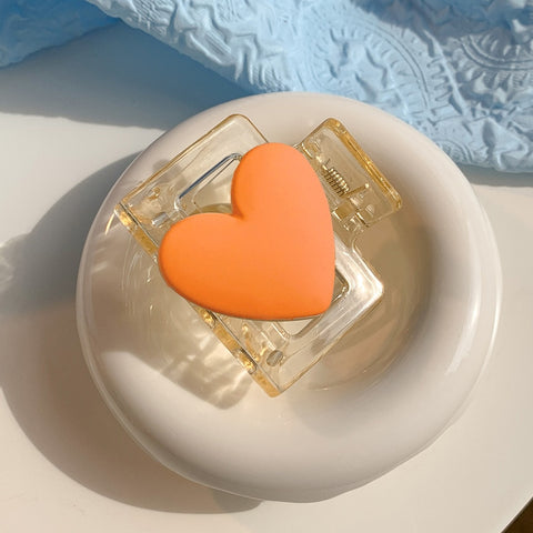 Heart Hair Claw