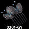 Exquisite Colorful Butterfly Hair Comb Pin