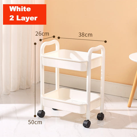 Multi-Layer Storage Trolley Rack