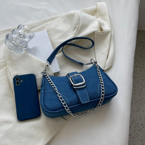 Denim Chic Crossbody