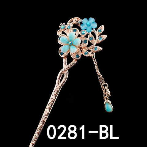 Crystal Antique Hair Stick