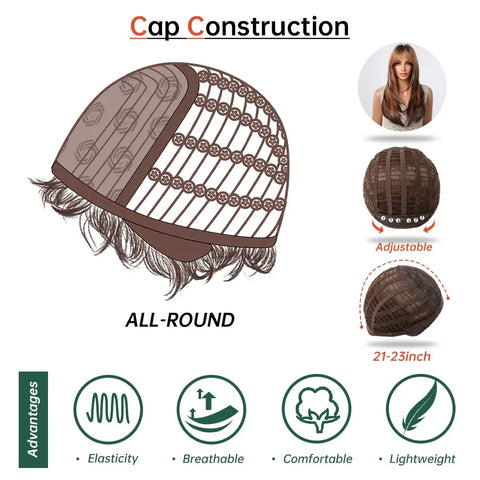 Long Natural Hair Wig
