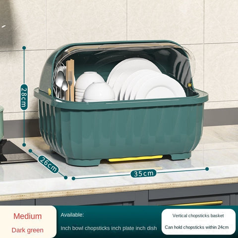 Kitchen Dish Drain Storage Rack