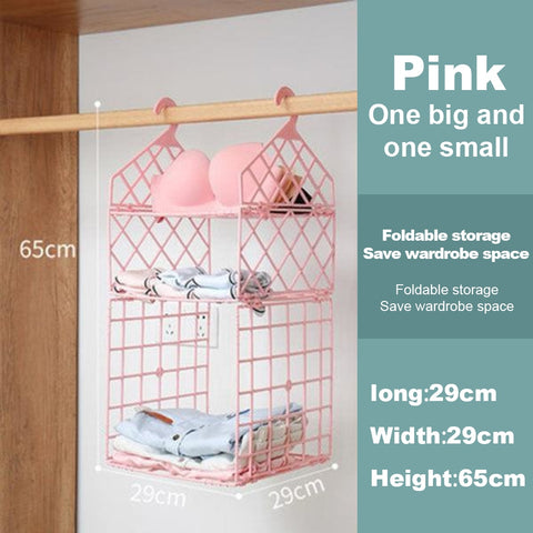 Multilayer Hanging Clothes Shelves