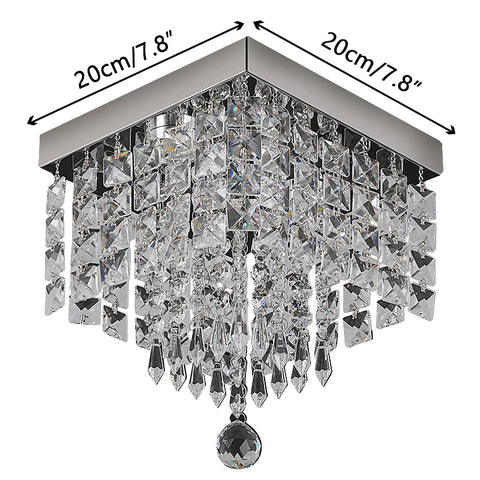 AstraGlow Crystal Chandelier
